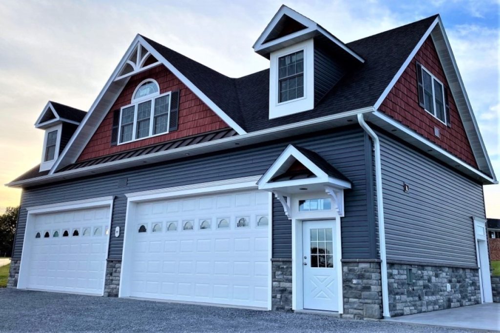 Custom Garages project by Conestoga